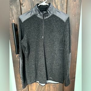 Women’s Outdoor Research warm fleece/wool 3/4 zip